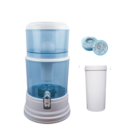 20L Water Dispenser Benchtop Purifier With 1 White Filter & Maifan Stone
