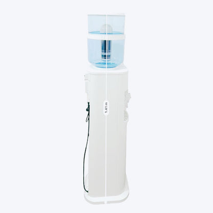 Aimex Free Standing Hot and Cold Water Cooler White Colour With Bottle and Filter