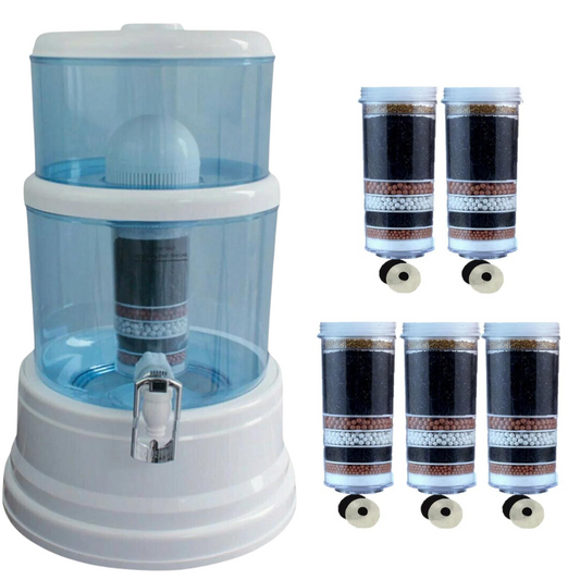 16L Water Dispenser Benchtop Purifier With 5 Filters