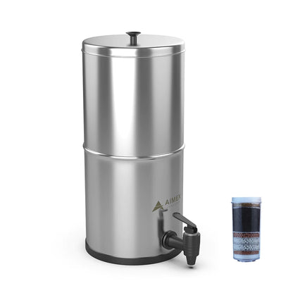 Water Dispenser Stainless Steel Water Purifier with 8 Stage Fluoride Filter