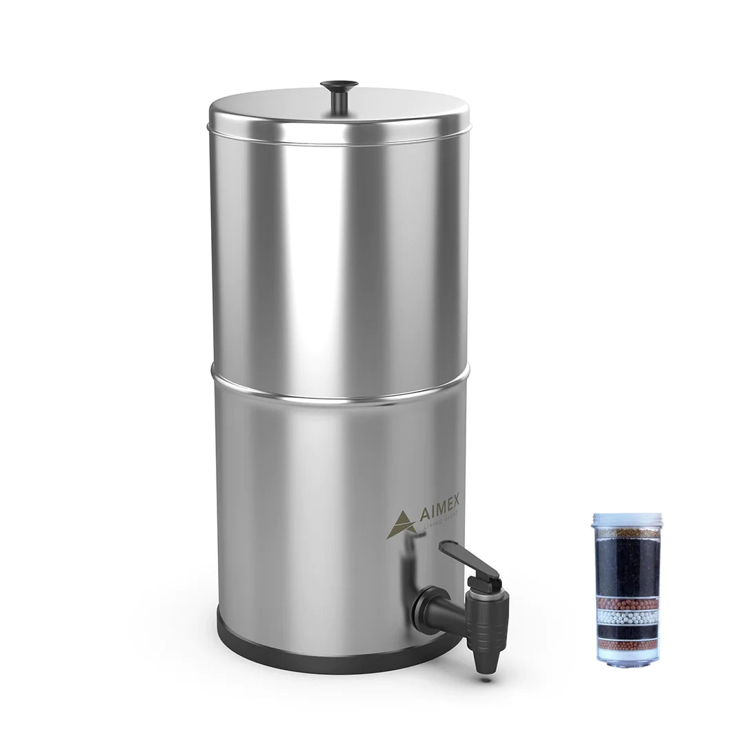 Water Dispenser Stainless Steel Water Purifier with 8 Stage Filter
