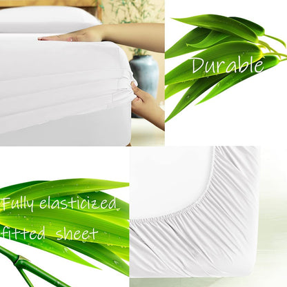 Bamboo Bed Sheets Sets 100% Organic Pure Bamboo Fabric